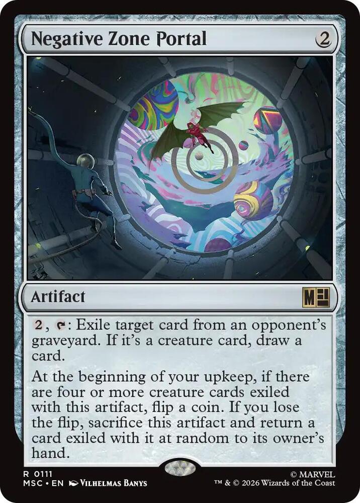Negative Zone Portal 111 (Commander: Marvel Super Heroes)  - Surge Foil
