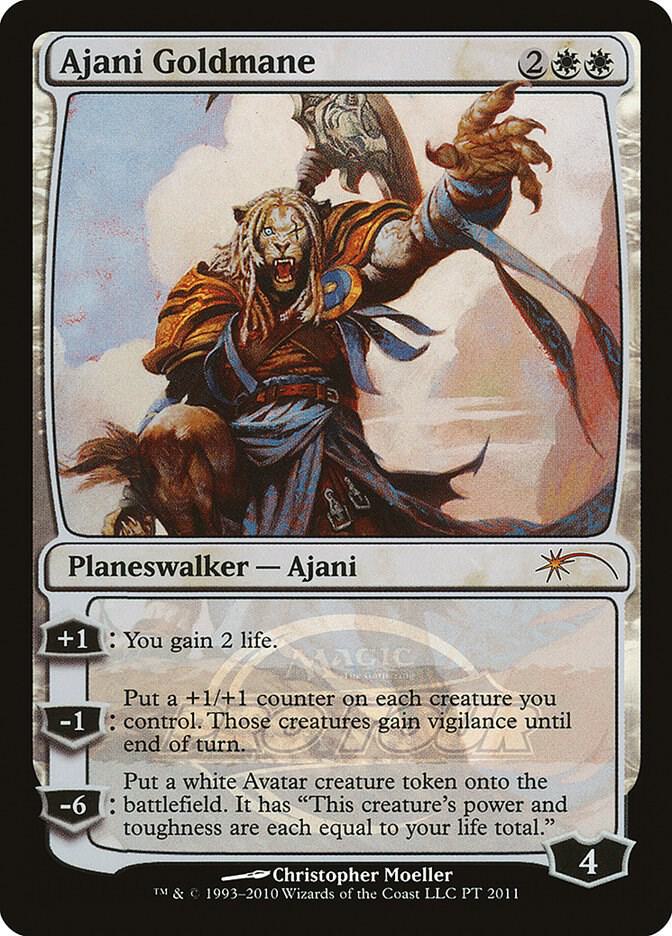 Ajani Goldmane 2011 (Pro Tour Promos)  - Foil