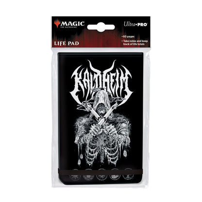 Ultra Pro: UP18541 Kaldheim Life Pad featuring Metal Alt Art for Magic: The Gathering (Preorder) - Good Games