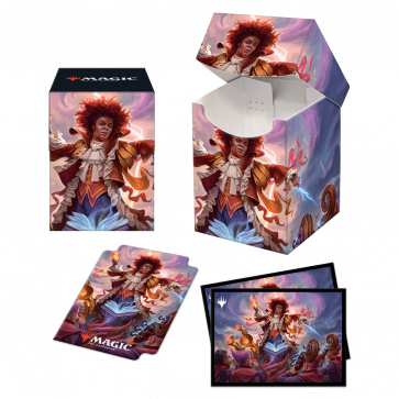 Ultra Pro - 100+ Deck Box and 100ct Sleeves for MTG featuring Prismari (WSL)