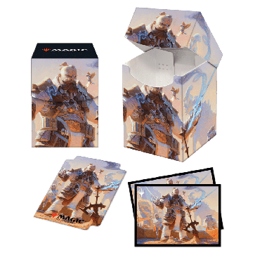 Ultra Pro - 100+ Deck Box and 100ct Sleeves for MTG featuring Lorehold (WSL)