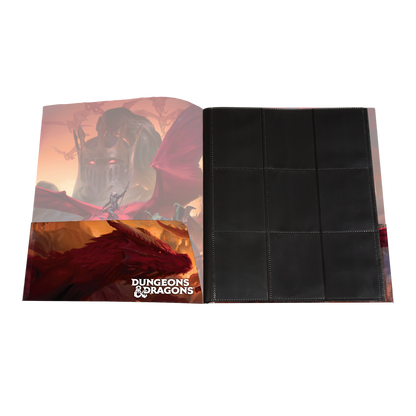 Ultra Pro - Cover Series Dragonlance Shadow of the Dragon Queen Character Folio with Stickers Cover for Dungeons & Dragons - Good Games