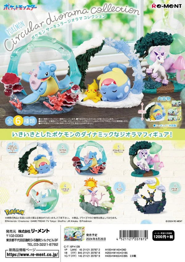 RE-MENT Pokemon Circular Diorama Collection - Good Games
