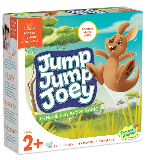 Peaceable Kingdom Jump Jump Joey The Hop and Play Action Game