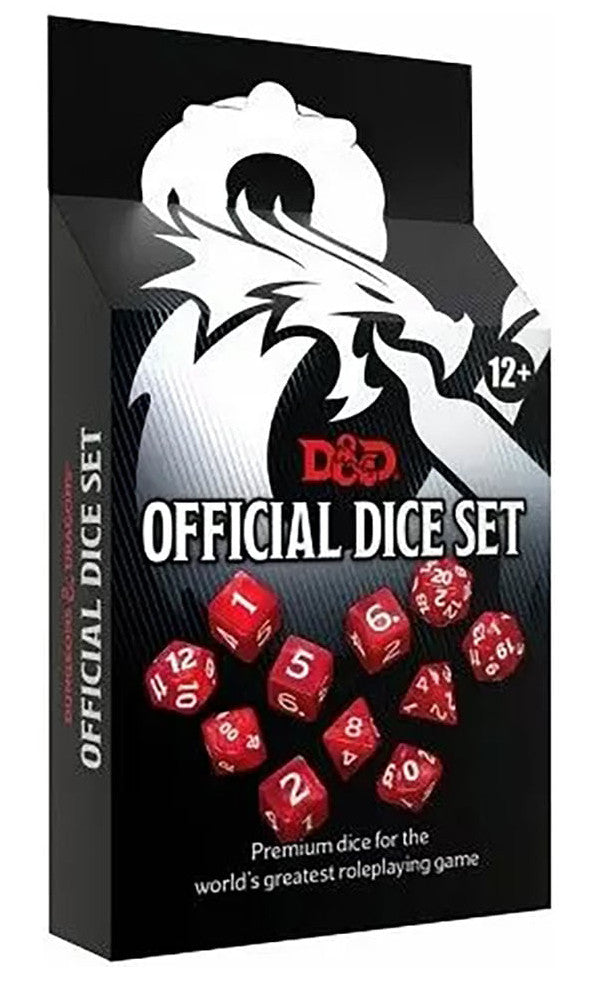 Wizards of the Coast - Dungeons & Dragons Official Dice Set