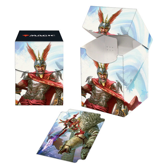 Ultra Pro - Magic The Gathering 100plus Deck Box March of the Machine Sidar Jabari of Zhalfir - Good Games