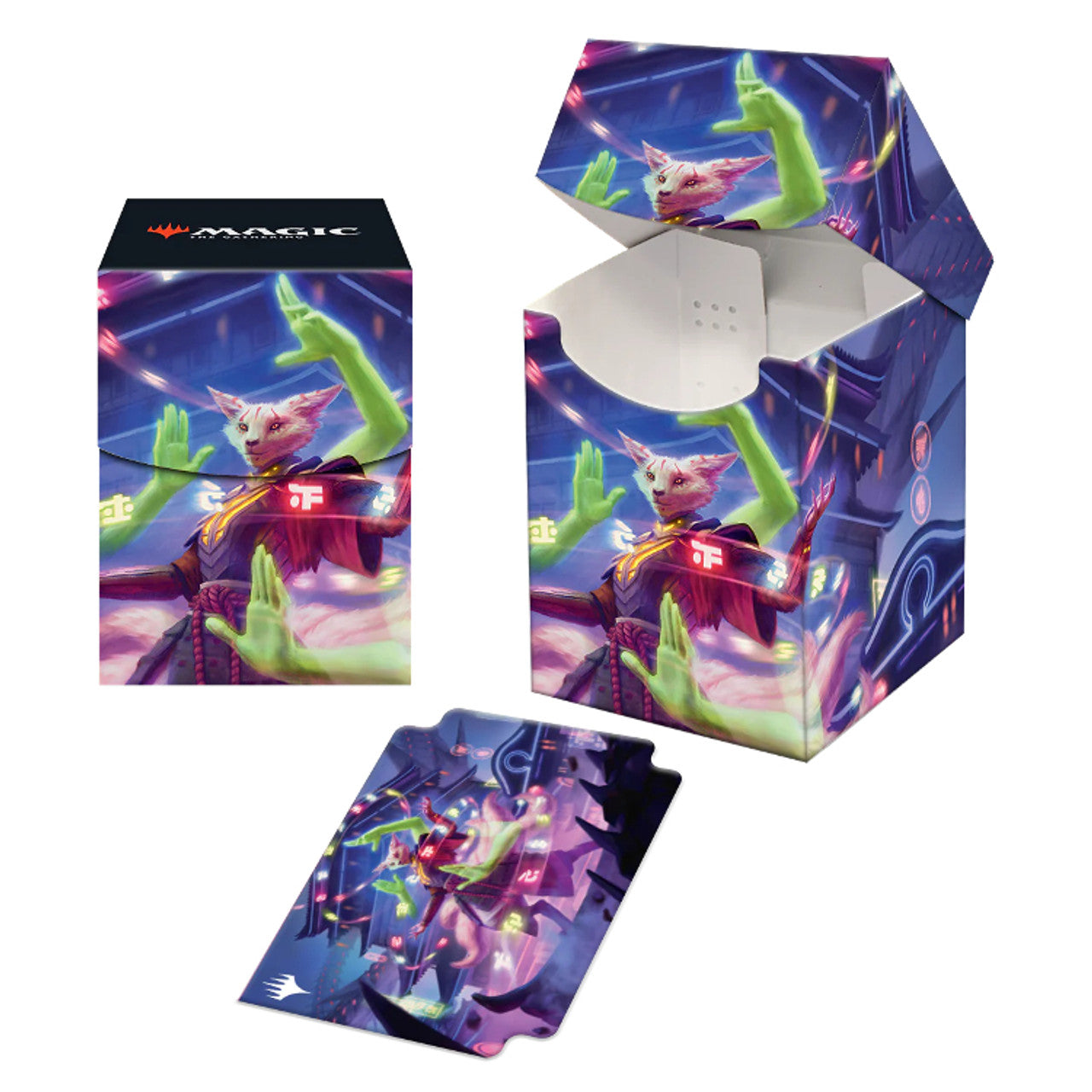 Ultra Pro - Magic The Gathering 100plus Deck Box March of the Machine BrightPalm Soul Awakener - Good Games