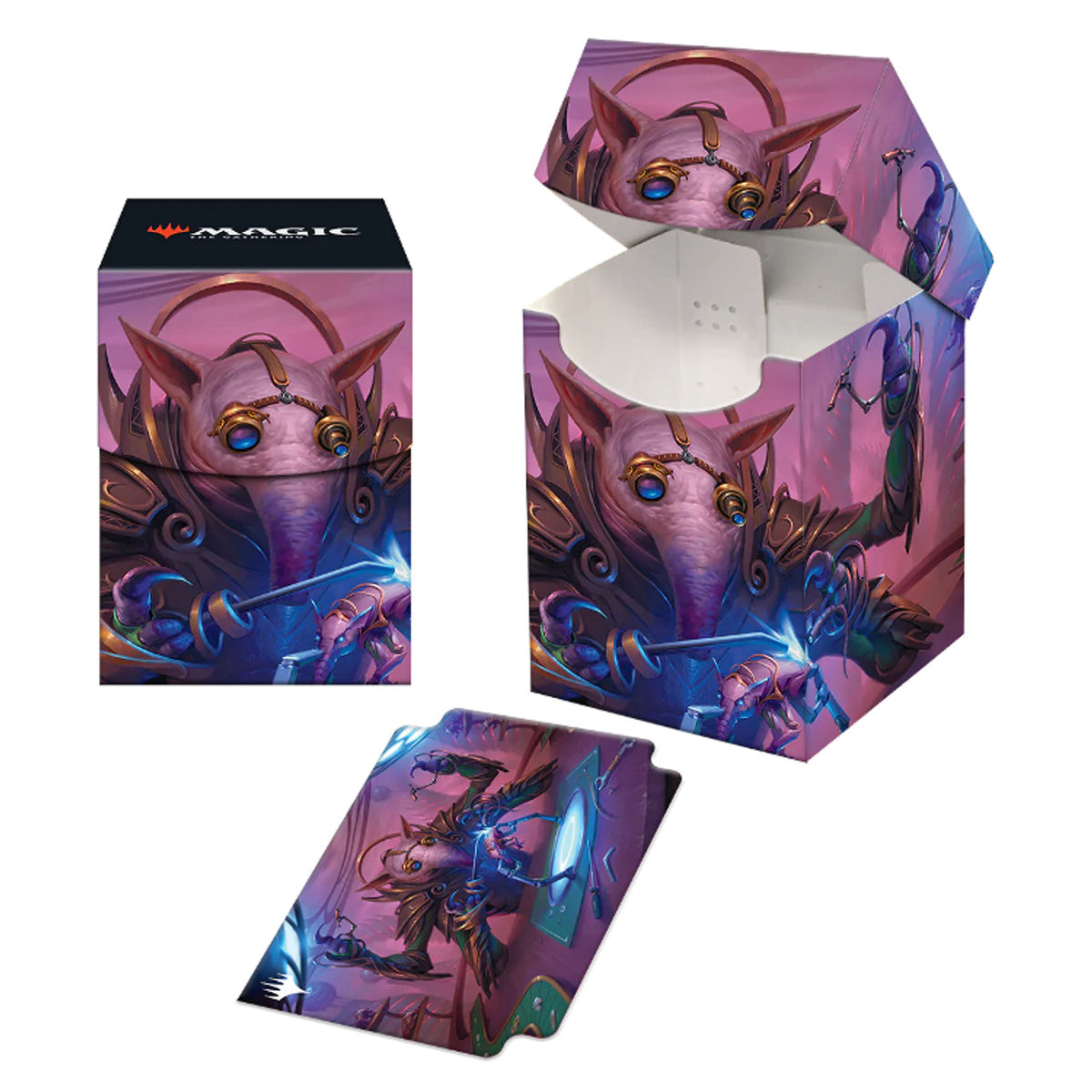 Ultra Pro - Magic The Gathering 100plus Deck Box March of the Machine Gimbal Gremlin Prodigy