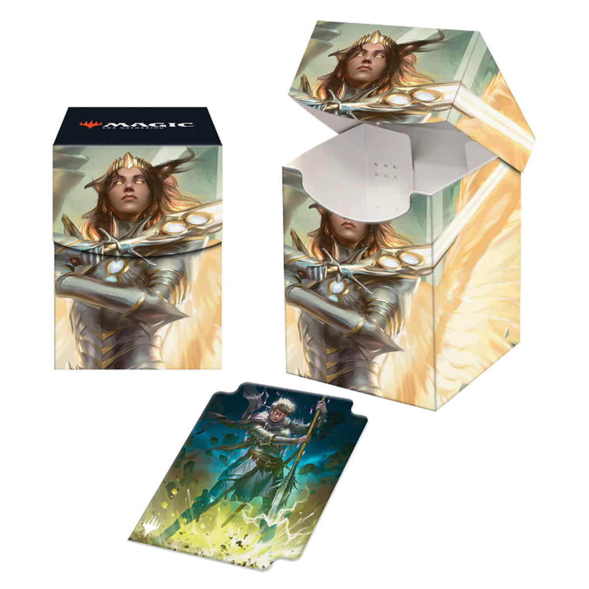 Ultra Pro - Magic The Gathering 100plus Deck Box March of the Machine Archangel Elspeth