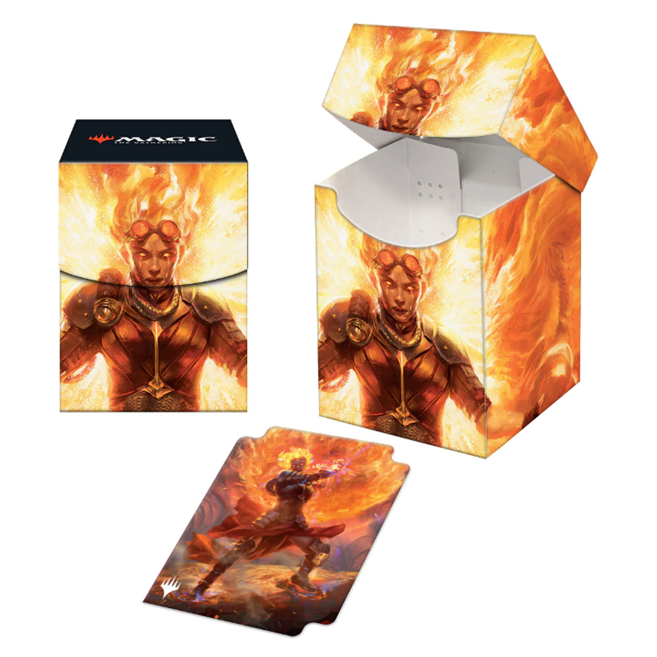 Ultra Pro - Magic The Gathering 100plus Deck Box March of the Machine Chandra Hopes Beacon - Good Games