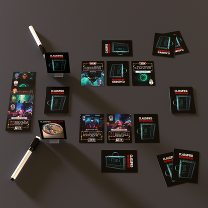 IncrediQuest Games Classified Information (Deluxe) Card Game
