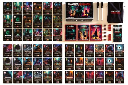 IncrediQuest Games Classified Information (Deluxe) Card Game