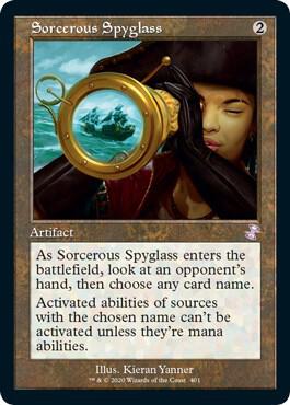 Sorcerous Spyglass 401/289 (Time Spiral: Remastered)  - Foil