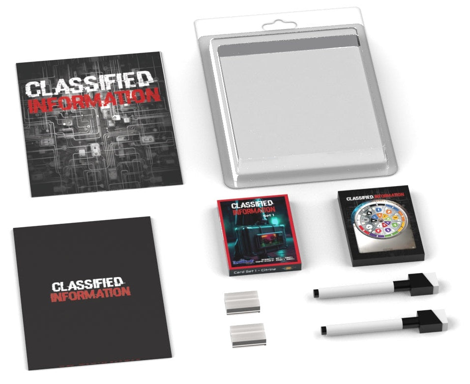 IncrediQuest Games Classified Information (Clamshell) Card Game