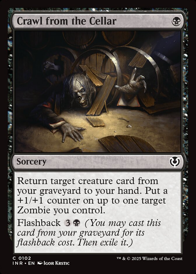 Crawl from the Cellar 102/287 (Innistrad Remastered)  - Foil