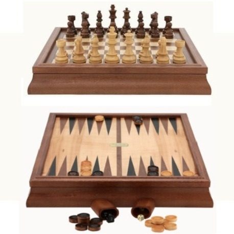 Titanium and Silver Pieces on Flat Black 16 Board - Good Games