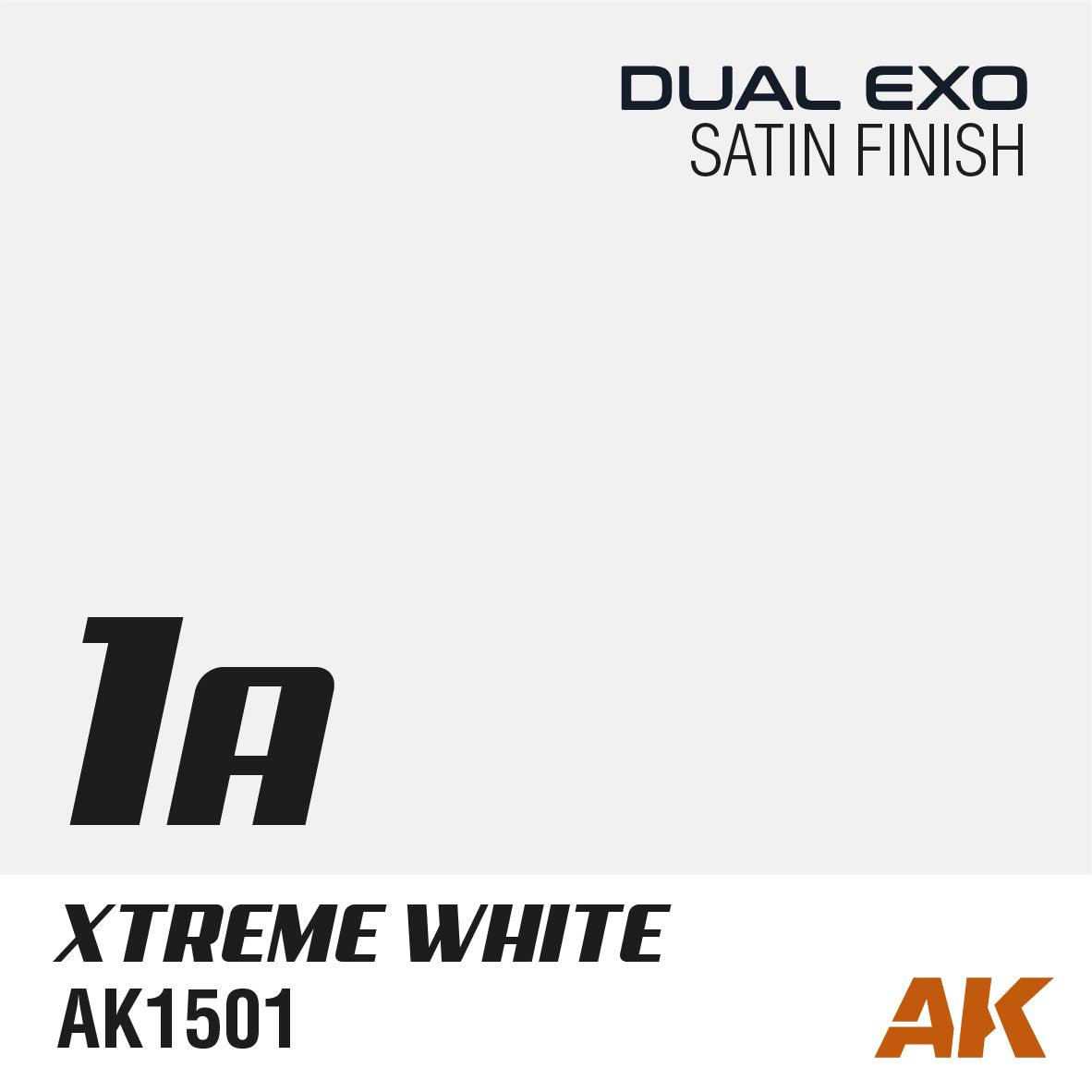 AK Interactive Dual Exo 1A Paint 60ml - Xtreme White - Good Games