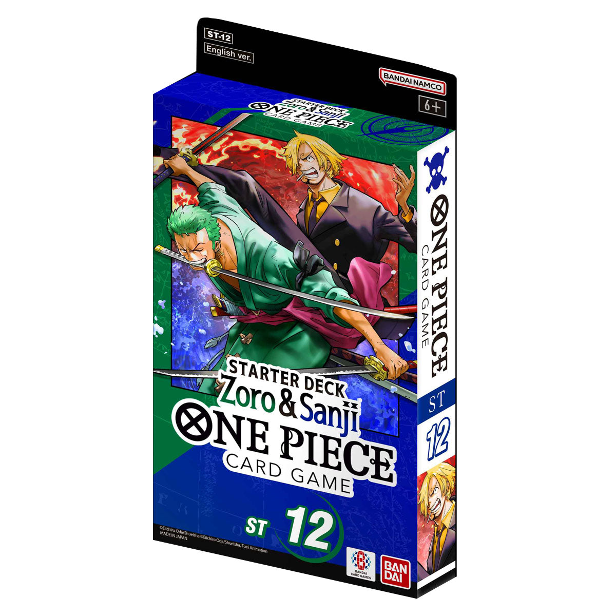 One Piece Card Game - Zoro and Sanji Starter Deck (ST-12) - Good Games