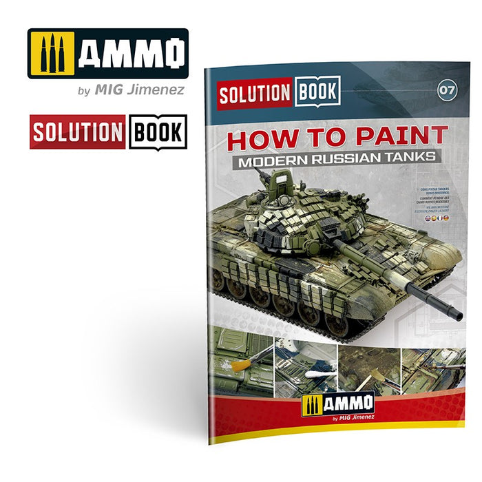 Ammo by MIG - Book - How To Paint Modern Russian Tanks Solution Book 07 - Good Games