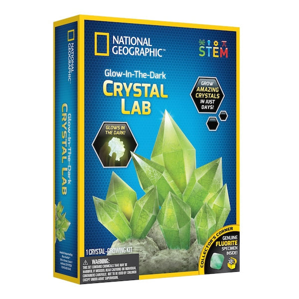 National Geographic - Impulse Assorted - Glow In The Dark Crystal Lab - Good Games