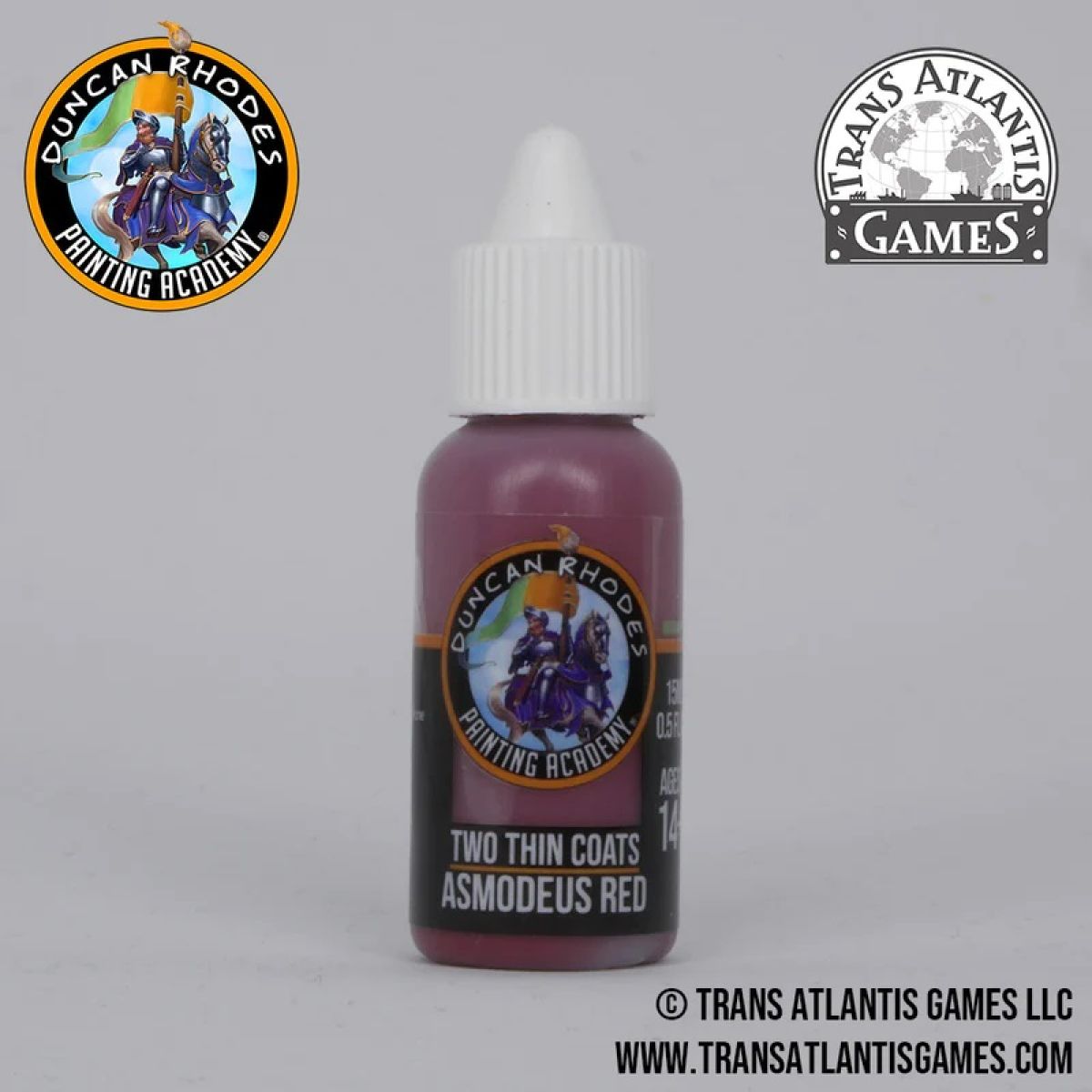 Two Thin Coats - Asmodeus Red 15ml - Good Games