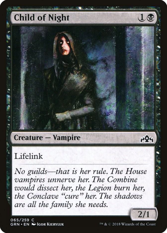 Child of Night 65/259 (Guilds of Ravnica) 