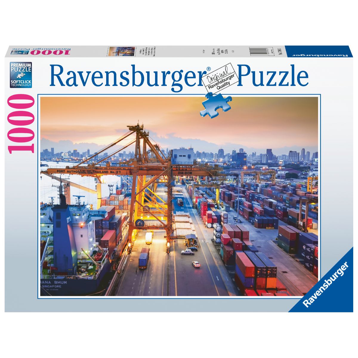 Ravensburger - Port of Hamburg 1000 Piece Jigsaw - Good Games