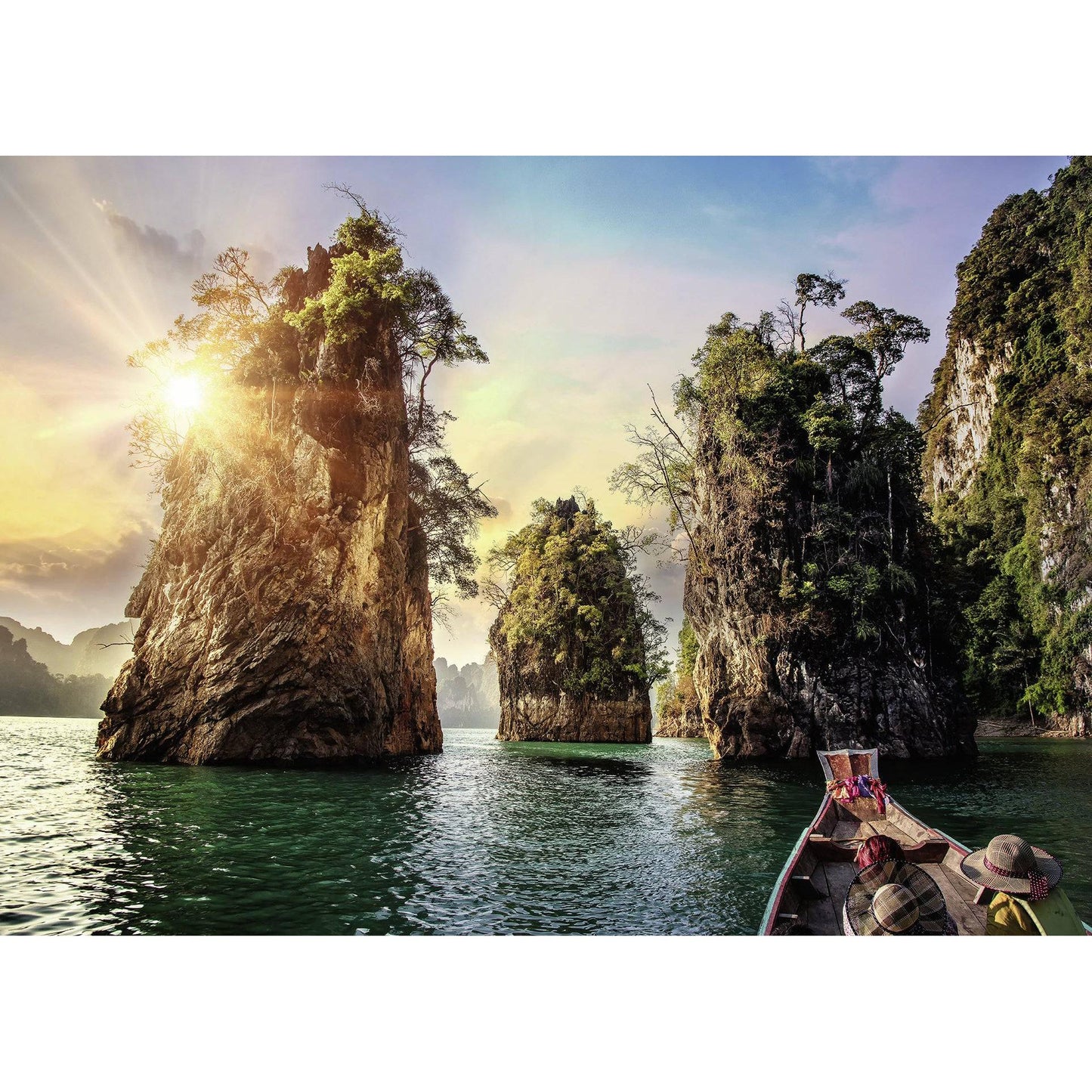 Ravensburger - The Rocks in Cheow Thailand Puzzle - 1000 Pieces - New