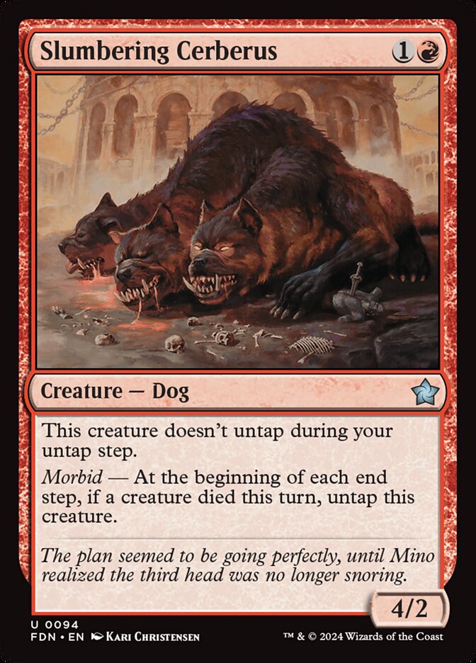 Slumbering Cerberus 94/291 (Foundations) 