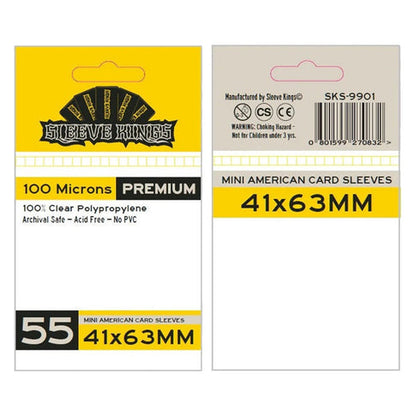 Sleeve Kings Board Game Sleeves / Mini American 41x63mm - Good Games