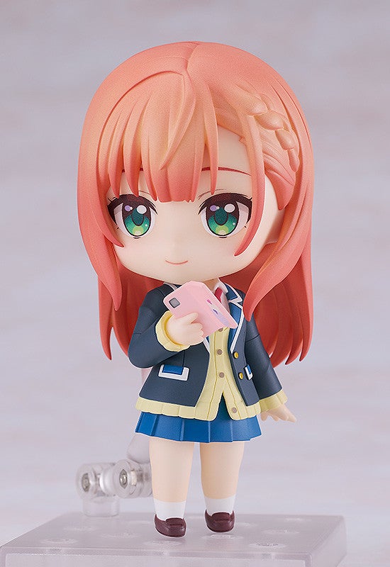 Close-up of Aika Natsukawa Nendoroid with an angry face plate