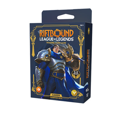 Riftbound League of Legends TCG - Legacy Champion Deck Display