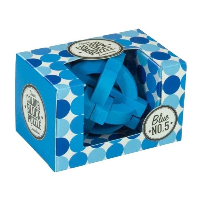 Colour Block Blue No 5 - Good Games