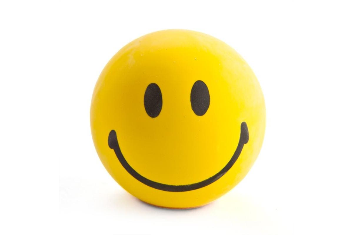 Smiley Stress Relief Ball - Good Games