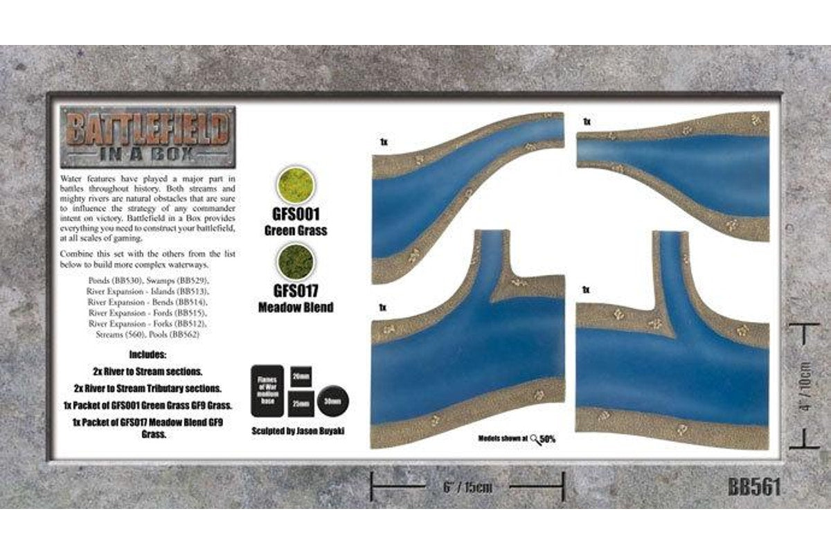 Battlefield in a Box: Battlefields - Tributaries - Good Games