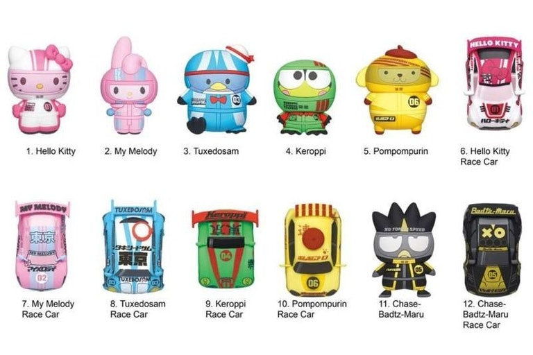 Hello Kitty - 3D PVC Bag Clips Series 3 Blind Bag
