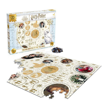 Front Box view of Winning Moves Harry Potter The Yule Ball 1000 piece Jigsaw with The Yule Ball puzzle