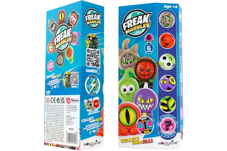 Freak Marbles - Totem Box Assortment Pack C - Good Games