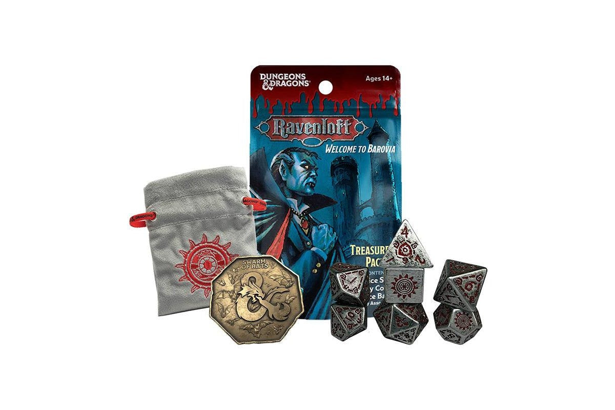 Sirius Dice - D&D Ravenloft: Castle Ravenloft Treasure Packs Blind Box Display