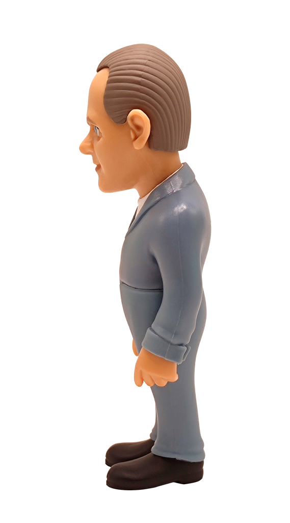 Angled view showing Minix Hannibal’s intense expression