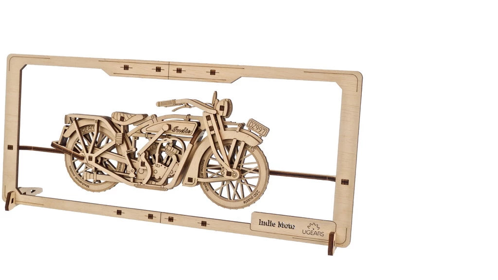 UGears Indie Moto 2.5D Puzzle - Good Games