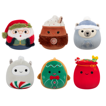 Squishmallows 4in Blind Capsules Holiday Assorted - Good Games