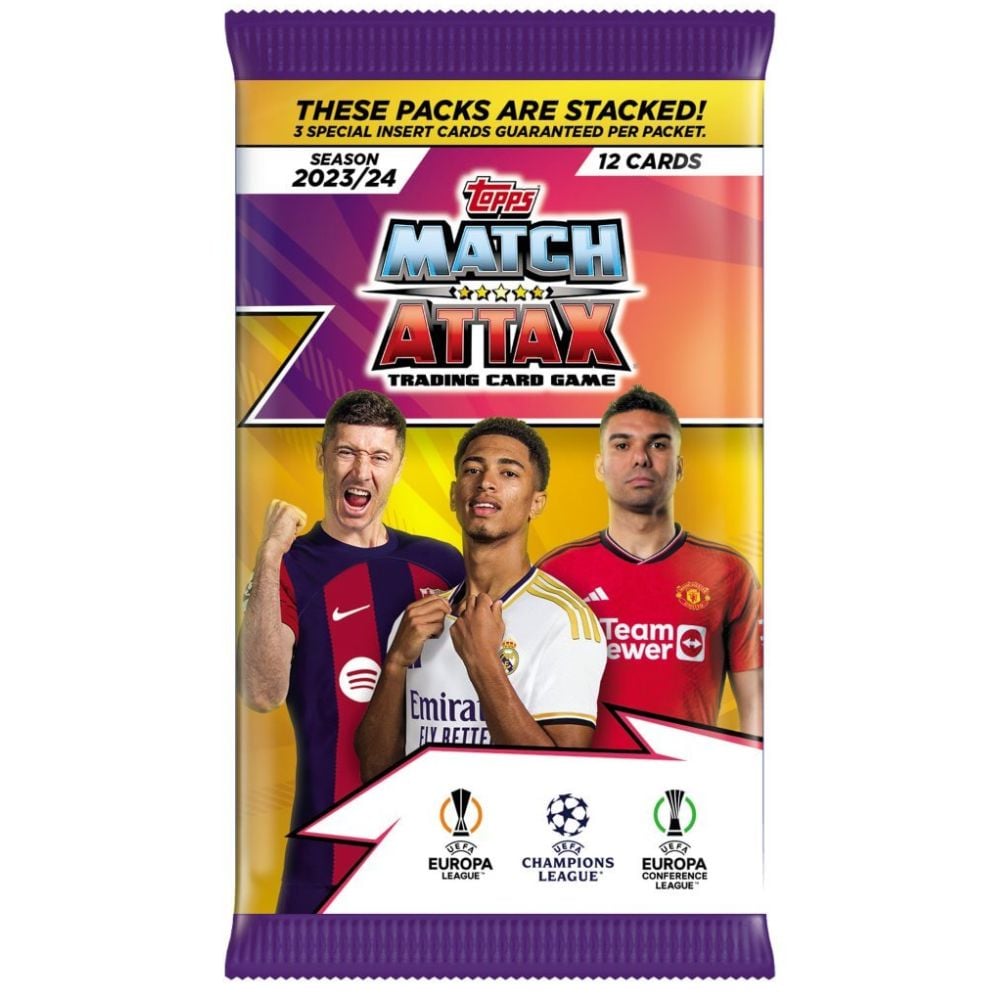 UEFA Match Attax Champions League 2023/2024 Edition Booster Pack