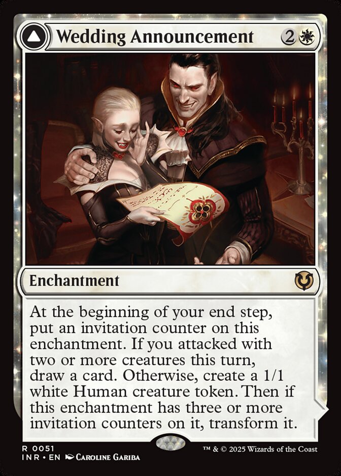 Wedding Announcement // Wedding Festivity 51/287 (Innistrad Remastered)  - Foil