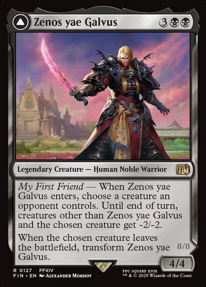 Zenos yae Galvus // Shinryu, Transcendent Rival 127 (FINAL FANTASY)  - Foil