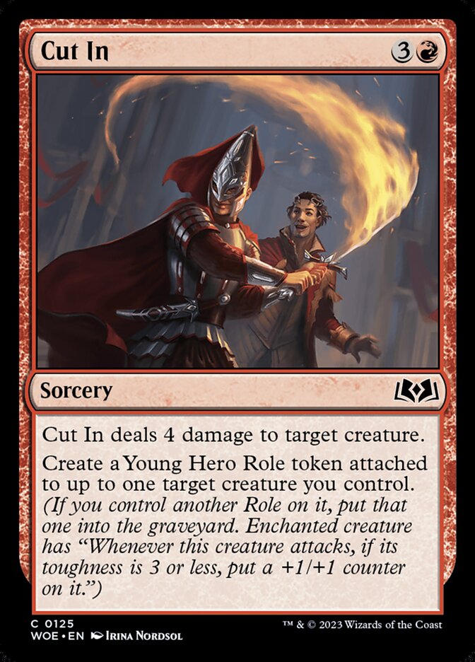 Cut In 125/276 (Wilds of Eldraine) 