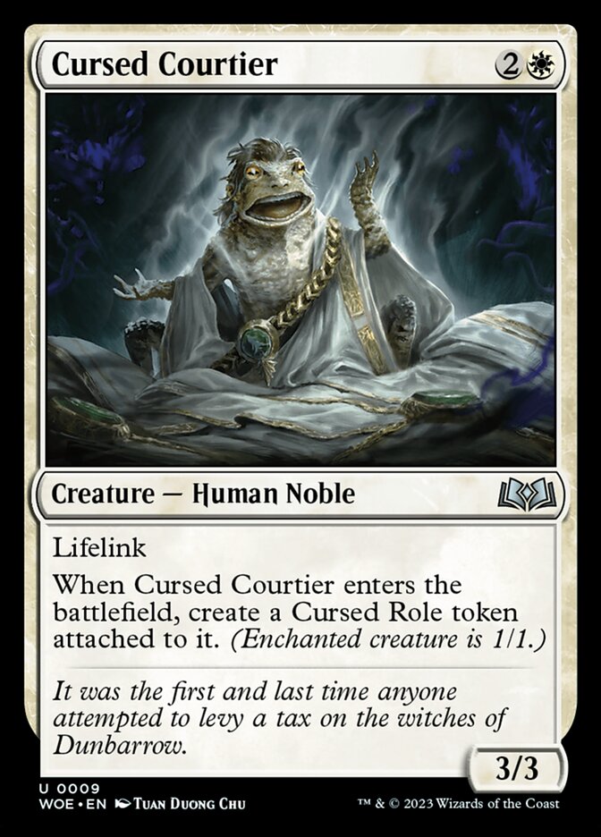 Cursed Courtier 9/276 (Wilds of Eldraine) 