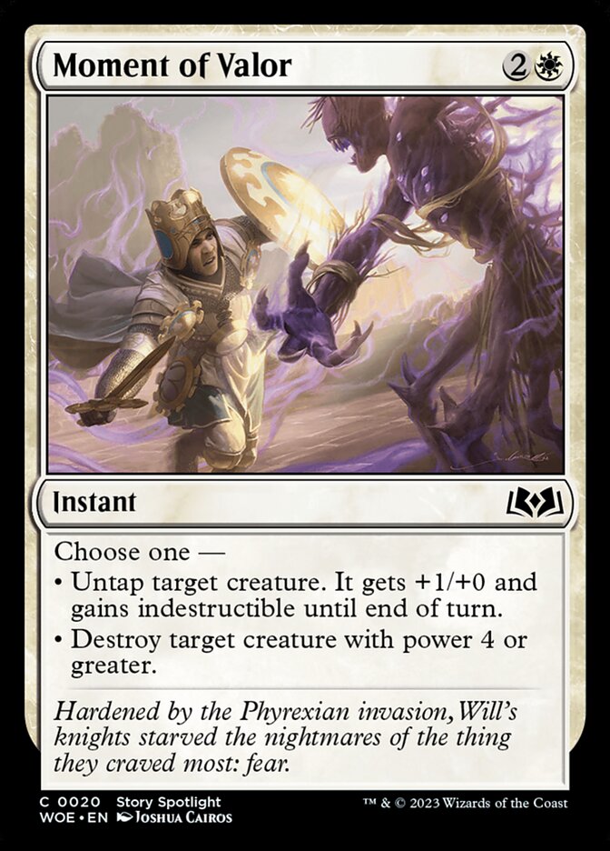 Moment of Valor 20/276 (Wilds of Eldraine) 