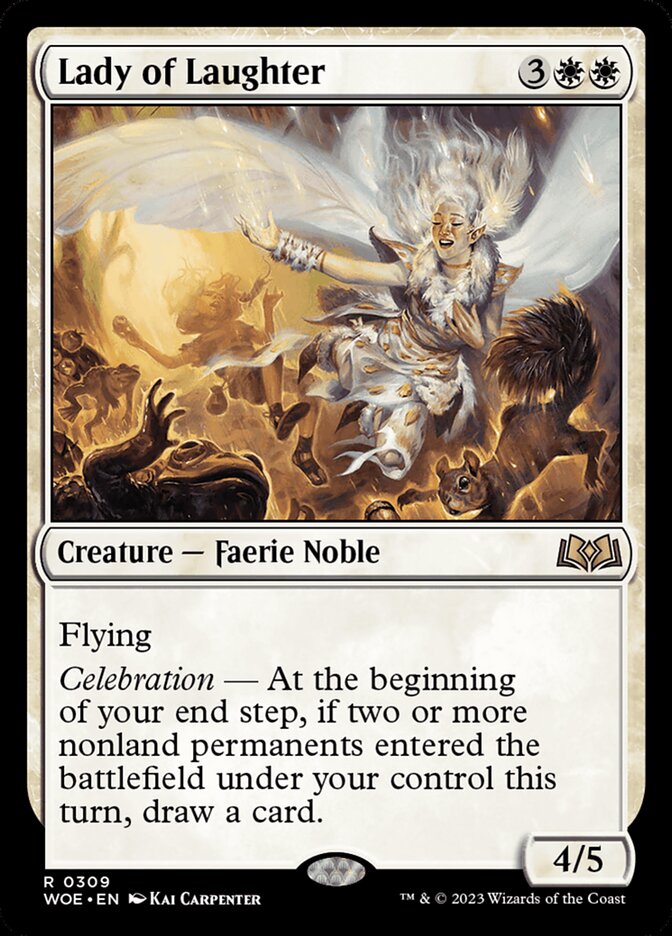 Lady of Laughter 309/276 (Wilds of Eldraine) 