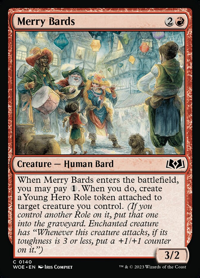 Merry Bards 140/276 (Wilds of Eldraine) 